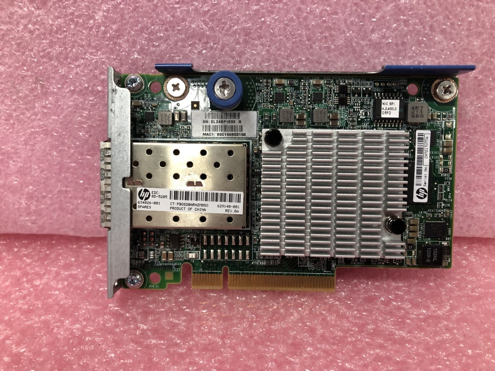 HP 634026-001 FLEXIBLELOM FLEXFABRIC 10GB 2-PORT PA