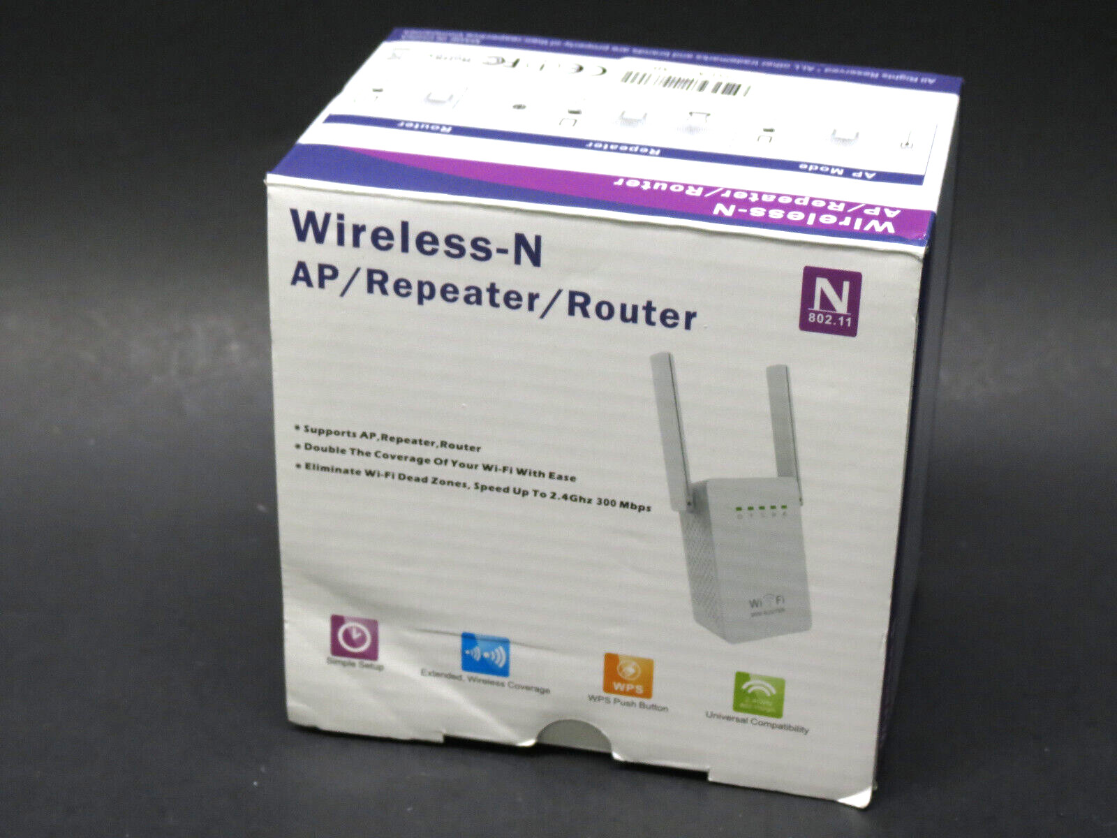 Wireless-N AP/ Repeater /Router - Ships FAST
