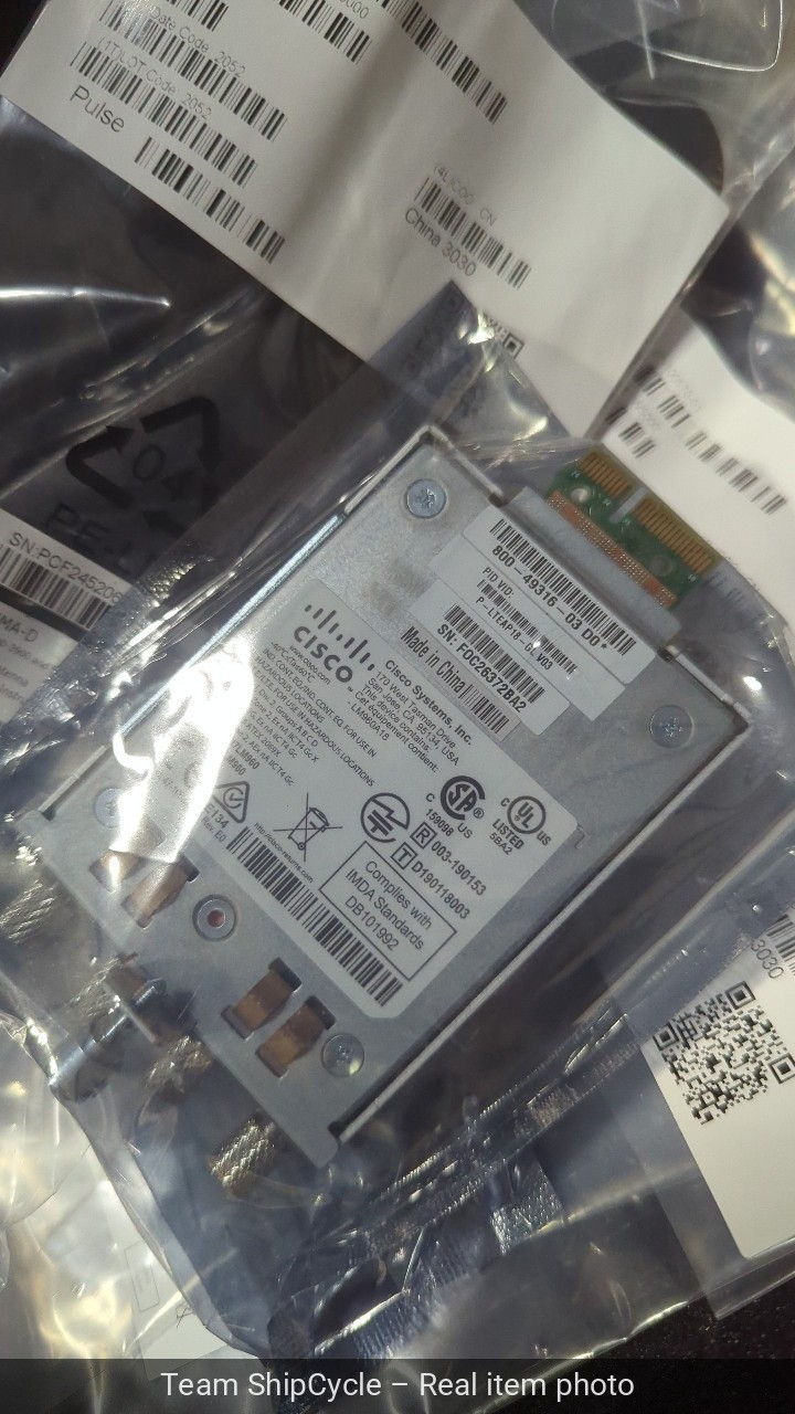 Cisco Cellular Pluggable 4G LTE Interface Module PLTEAP18GL  8004931603  G1N