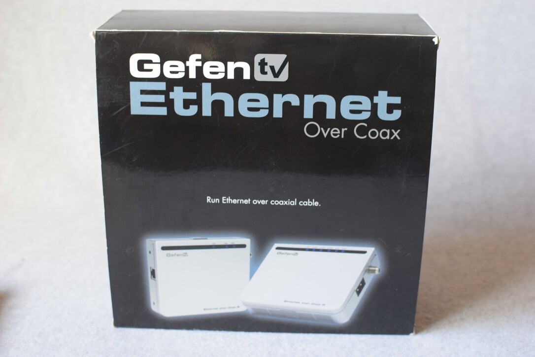Gefen tv Ethernet Over Coaxial New In Open Box Complete