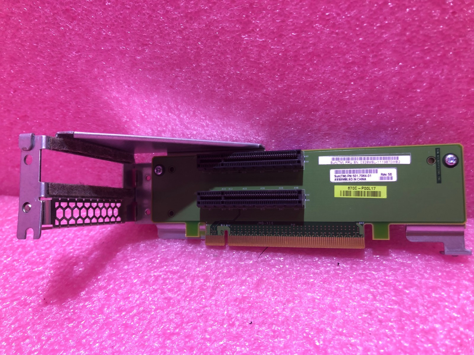 Strong-IT Oracle  541-2884-01  Sun Riser Board PCIe