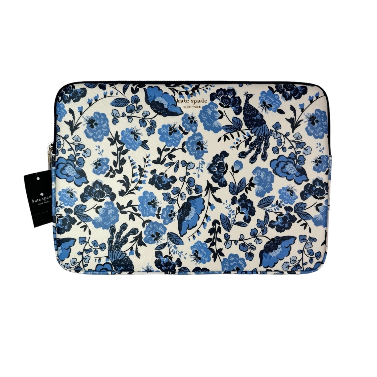 Kate Spade Madison Peacock Floral Printed Universal Laptop Sleeve