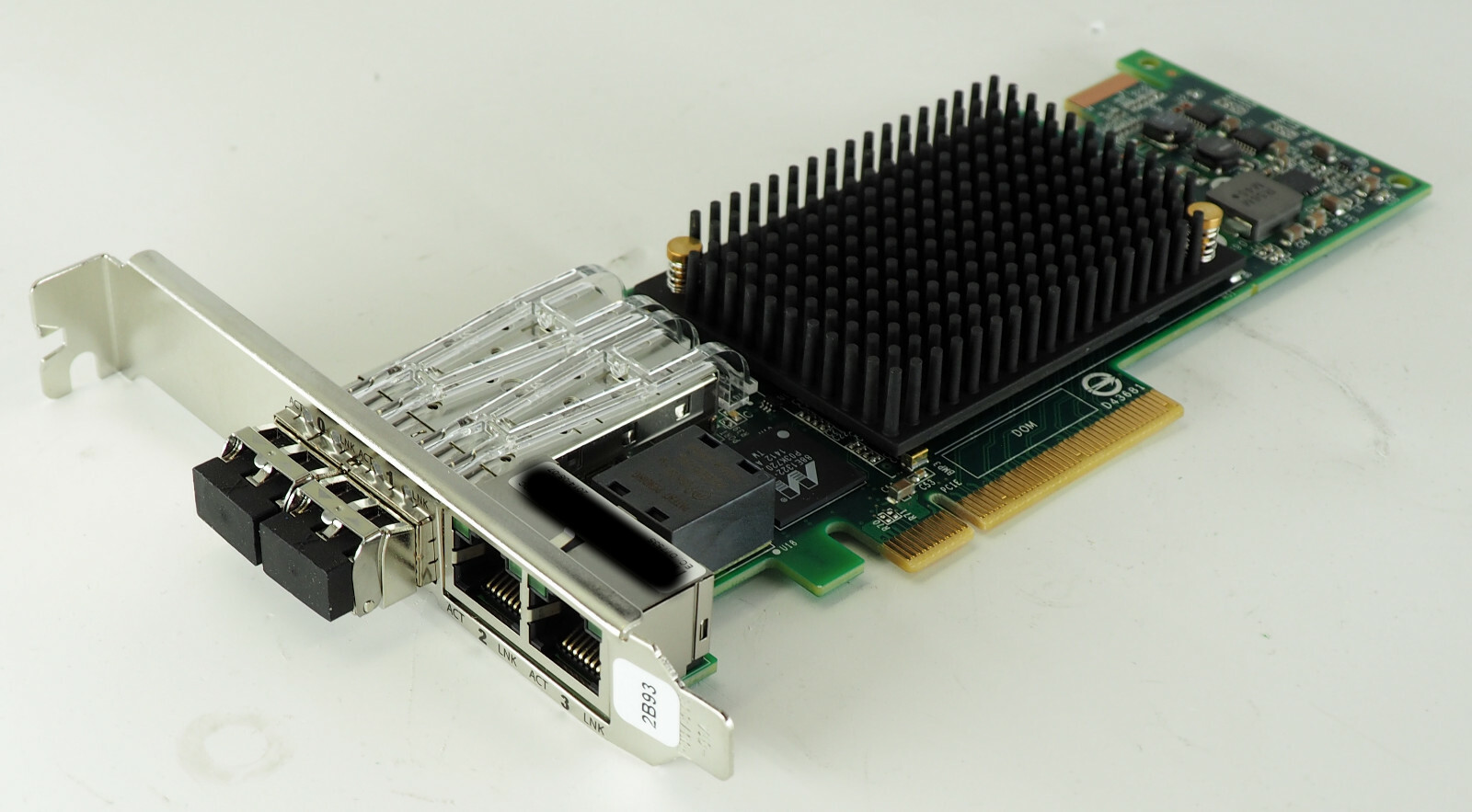 Emulex Corp P006931 4-Port PCIe (2x 10Gb FCoE, 2x 1GbE RJ45) Ethernet Adapter