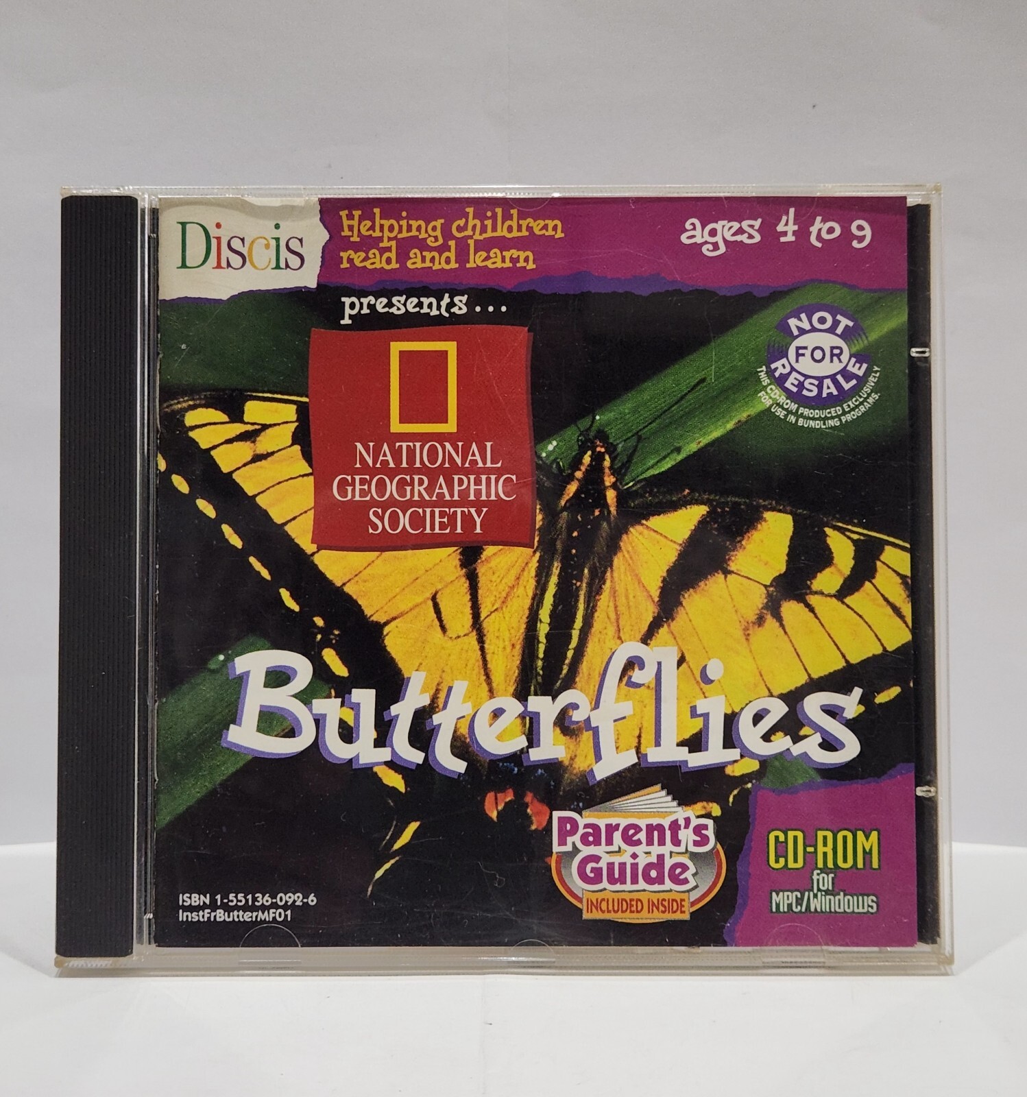 DISCIS/National Geographic Society BUTTERFLIES CD-ROM