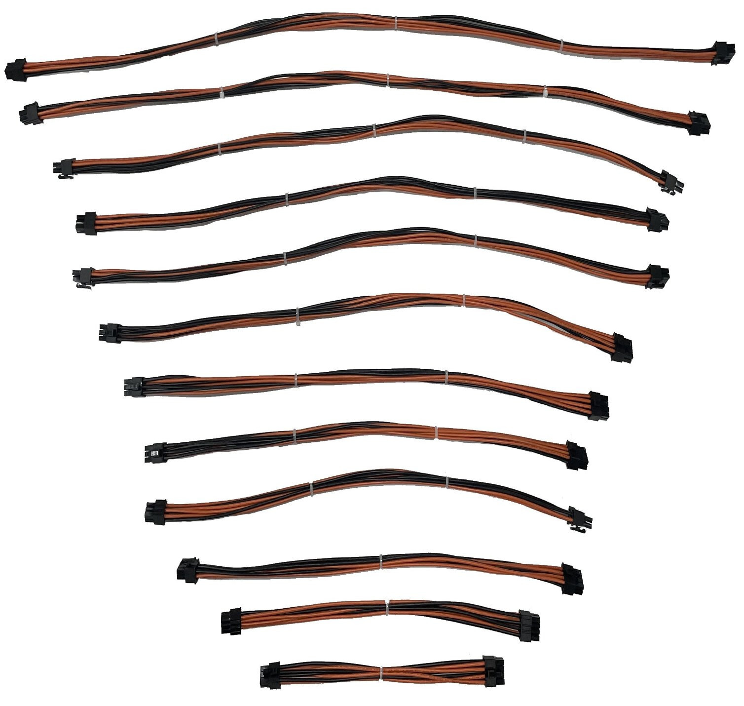 12 Cable Kit for X12 Octominer with CMP 100-210 or 170hx GPU