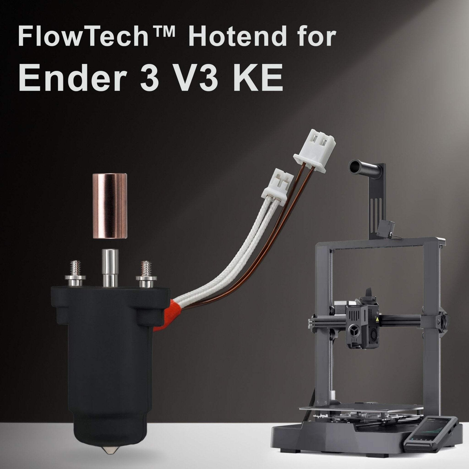 Micro Swiss FlowTech Hotend for Creality Ender 3 V3 KE