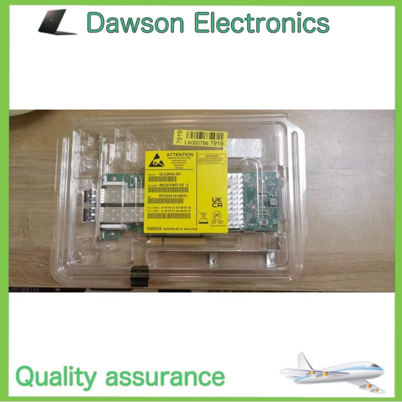 QLE2692-SR QLOGIC ORIGINAL Dual Port Fibre 16 Gbit PCIe 3.0 Host Bus Adapter NEW