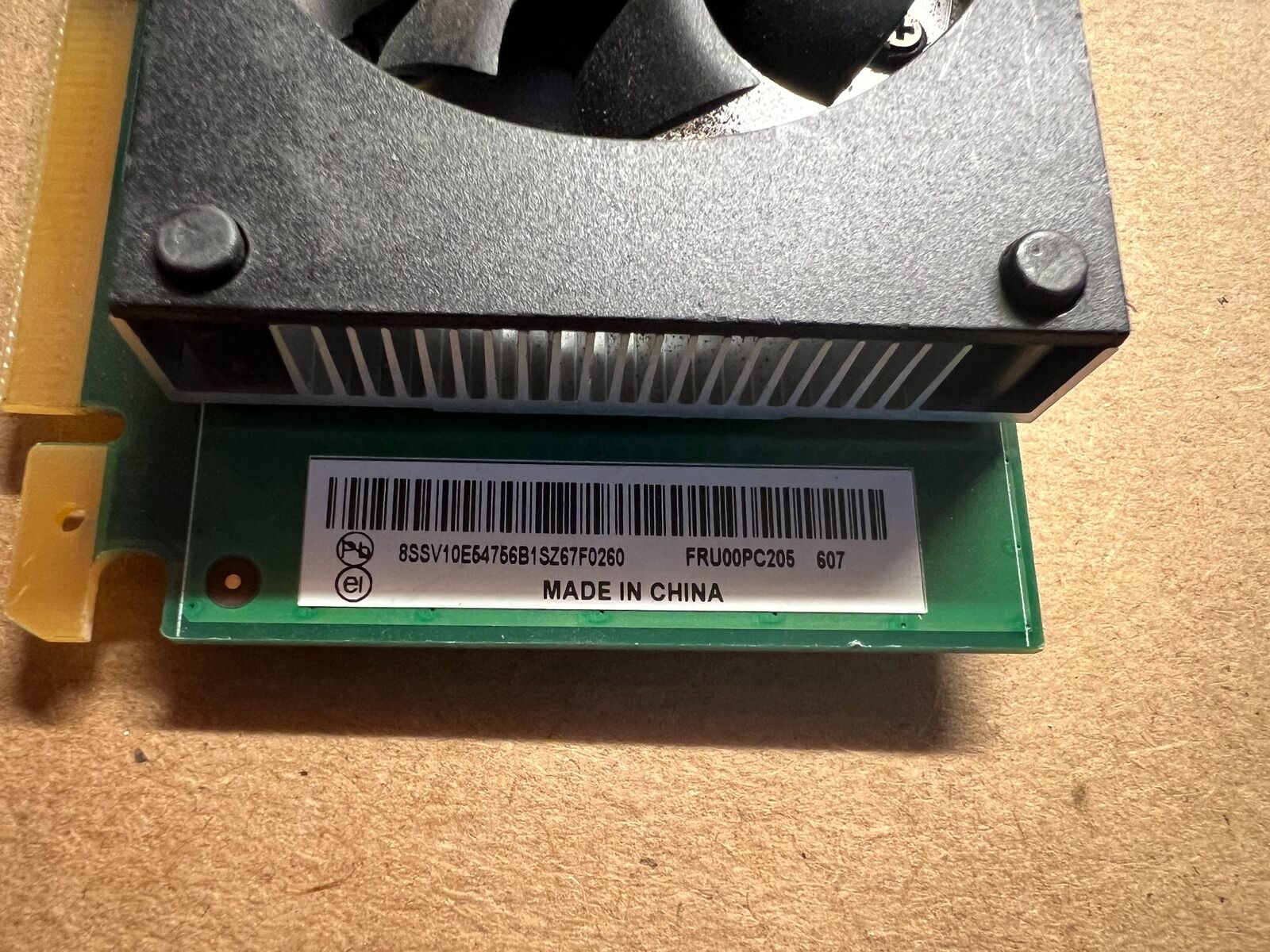 LENOVO FRU 00PC205 GEFORCE GT 730 2GB PCIE X16 GRAPHICS CARD VGA HDMI E3-6(4)
