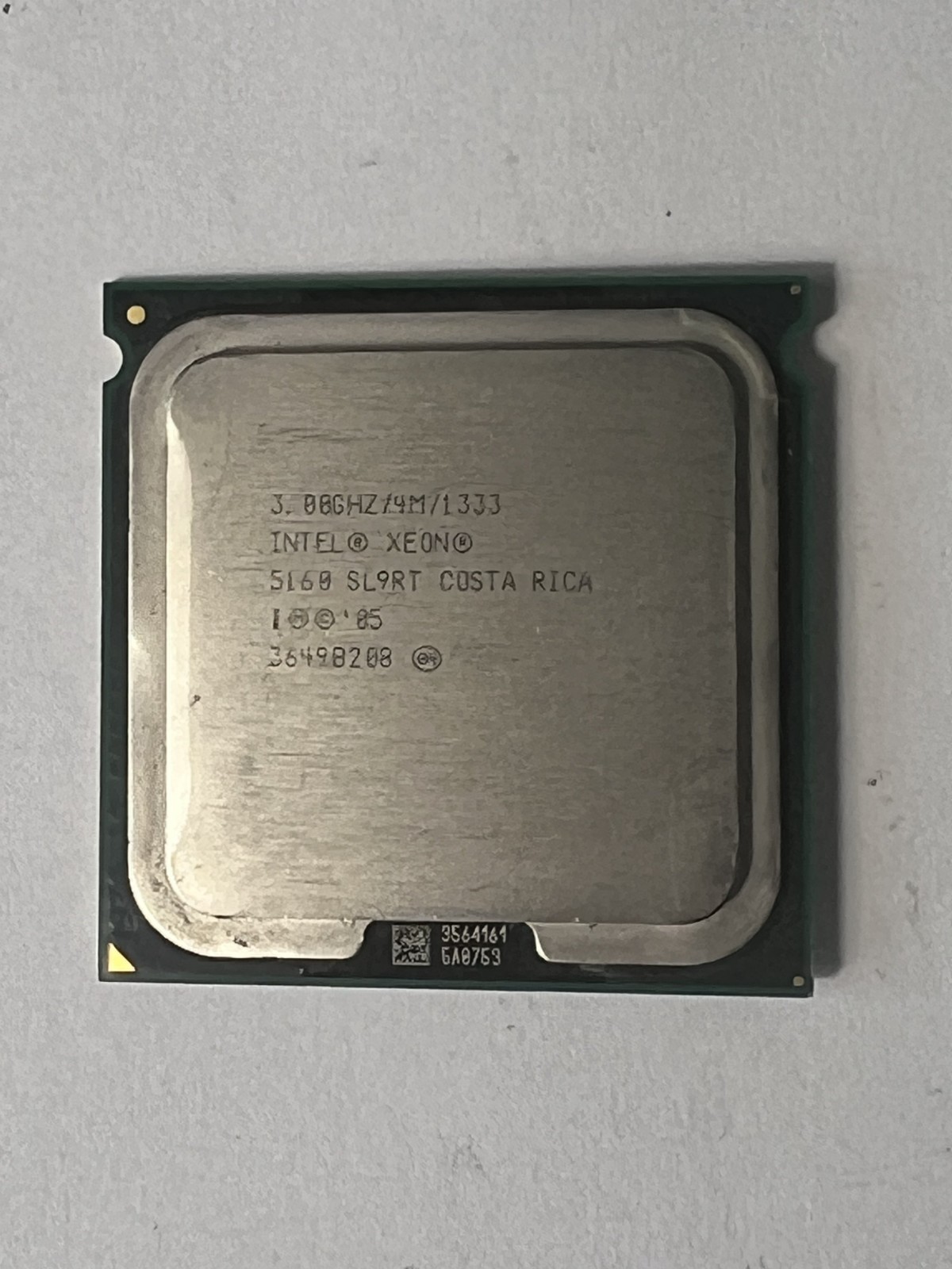 Intel Xeon 5160 Dual Core 3.0GHz Processor SL9RT 80W 4MB L2  1333MHz LGA771  CPU