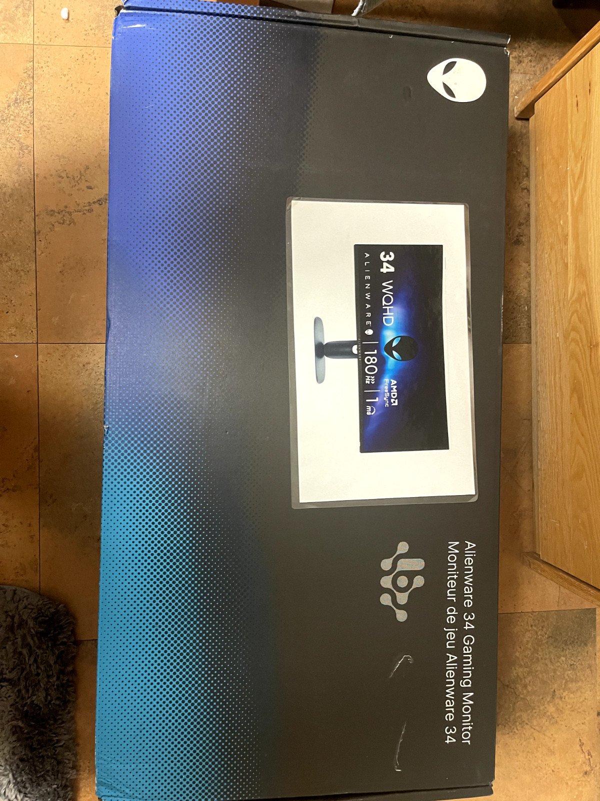 Brand New Alienware 34inch WQHD 180Hz 1ms AW3425DWM Curved Gaming Monitor