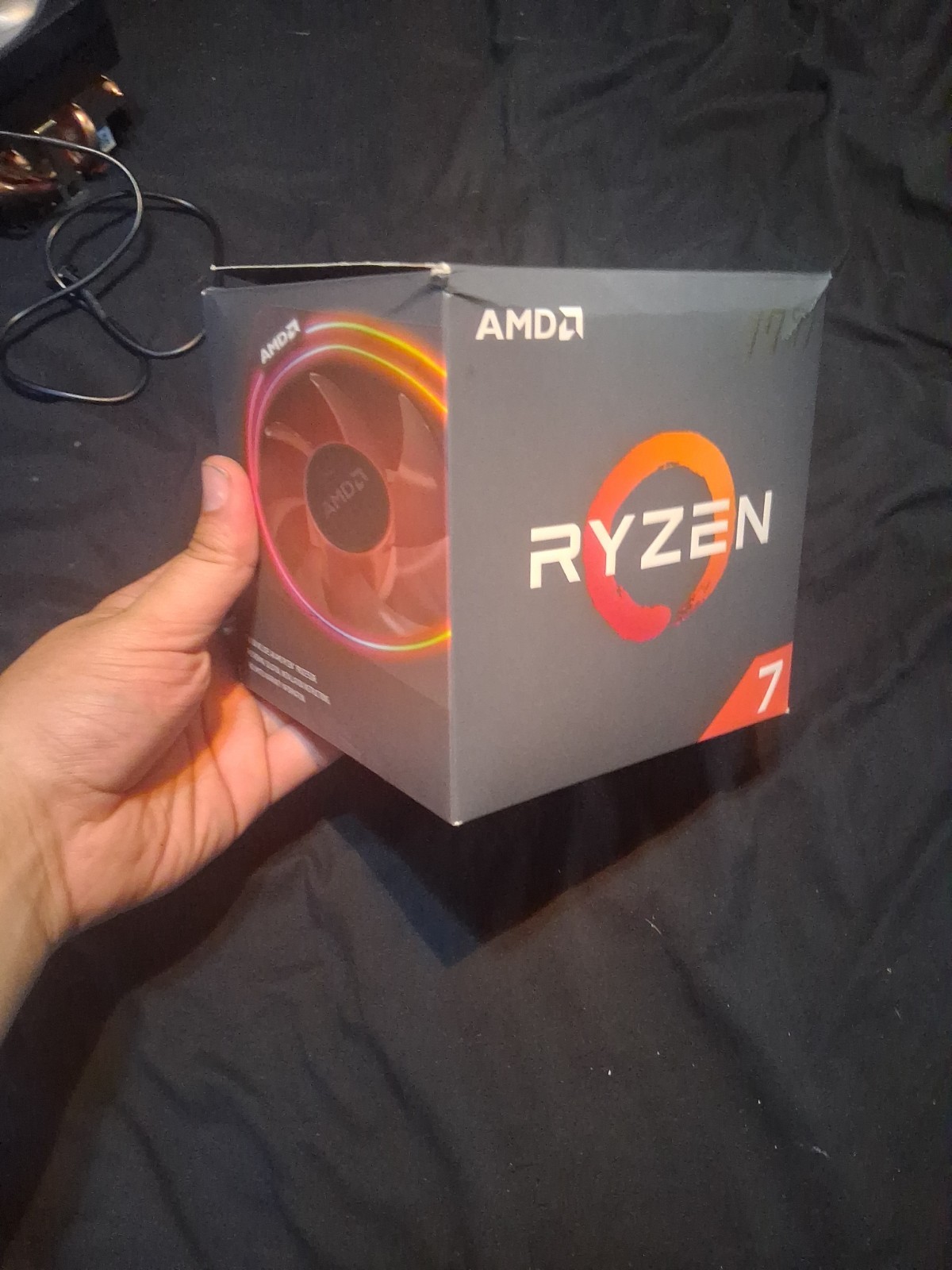 (NO CPU) AMD Ryzen 7 2700X 8-Core 16-Thread Processor Wraith Prism LED Cooler