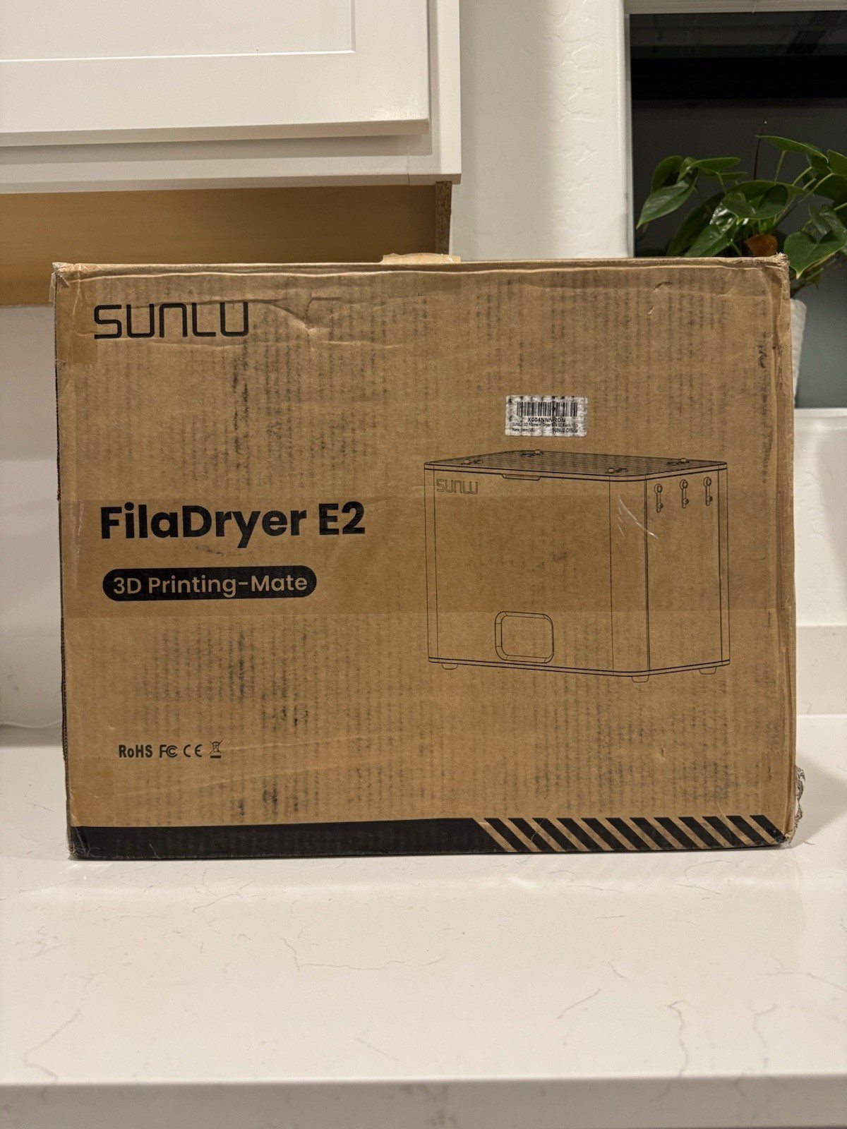 SUNLU FilaDryer E2  110℃ Professional Drying Engineering Filament Dryer Open Box