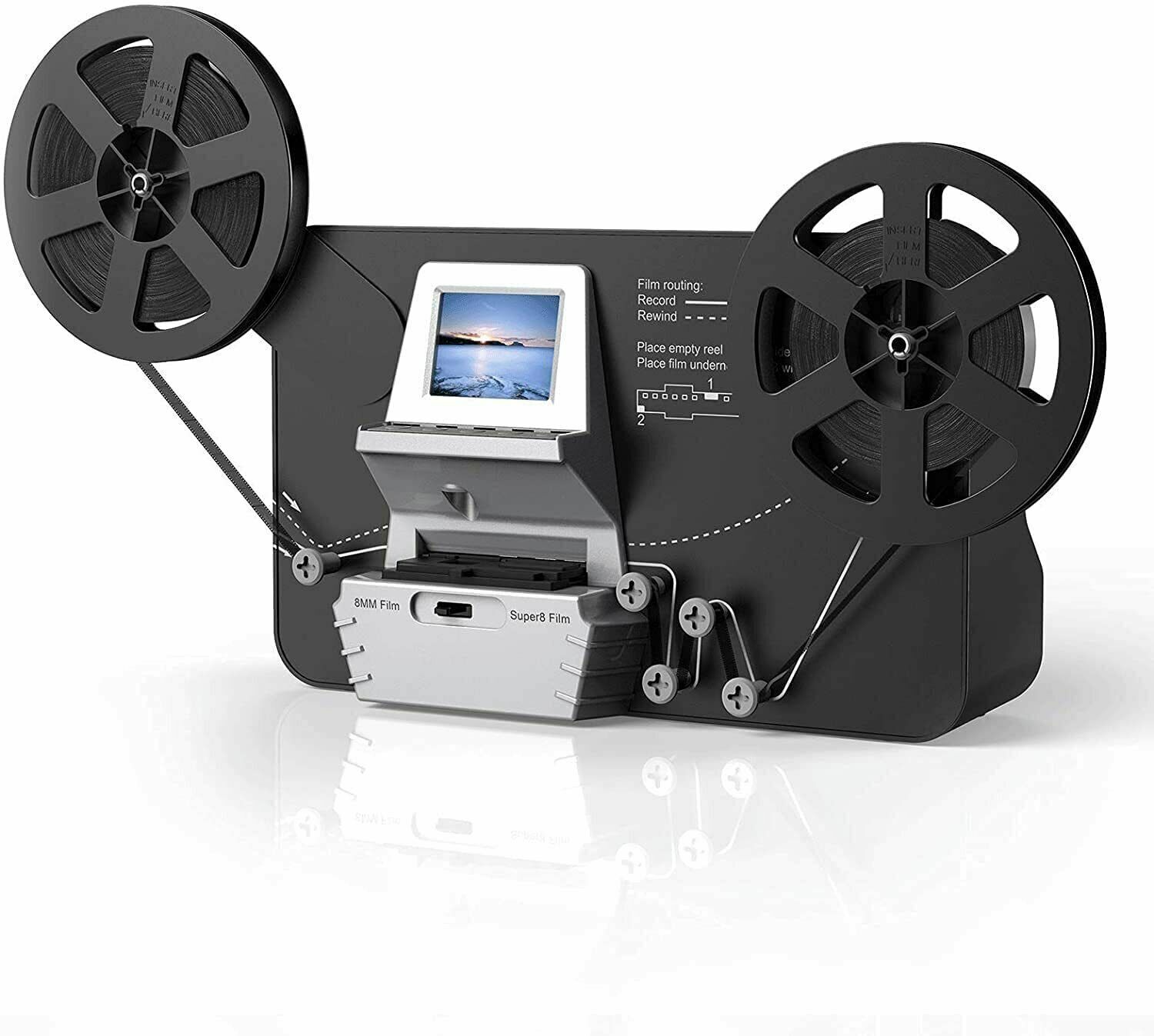 8mm & Super 8 Reels to Digital MovieMaker Film Sanner Converter 2.4\