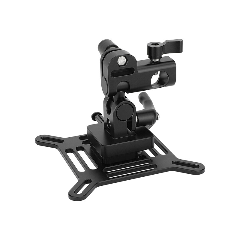 CAMVATE 75mm 100mm Adjustable VESA Monitor Mount Quick Release V-Lock to C-Stand
