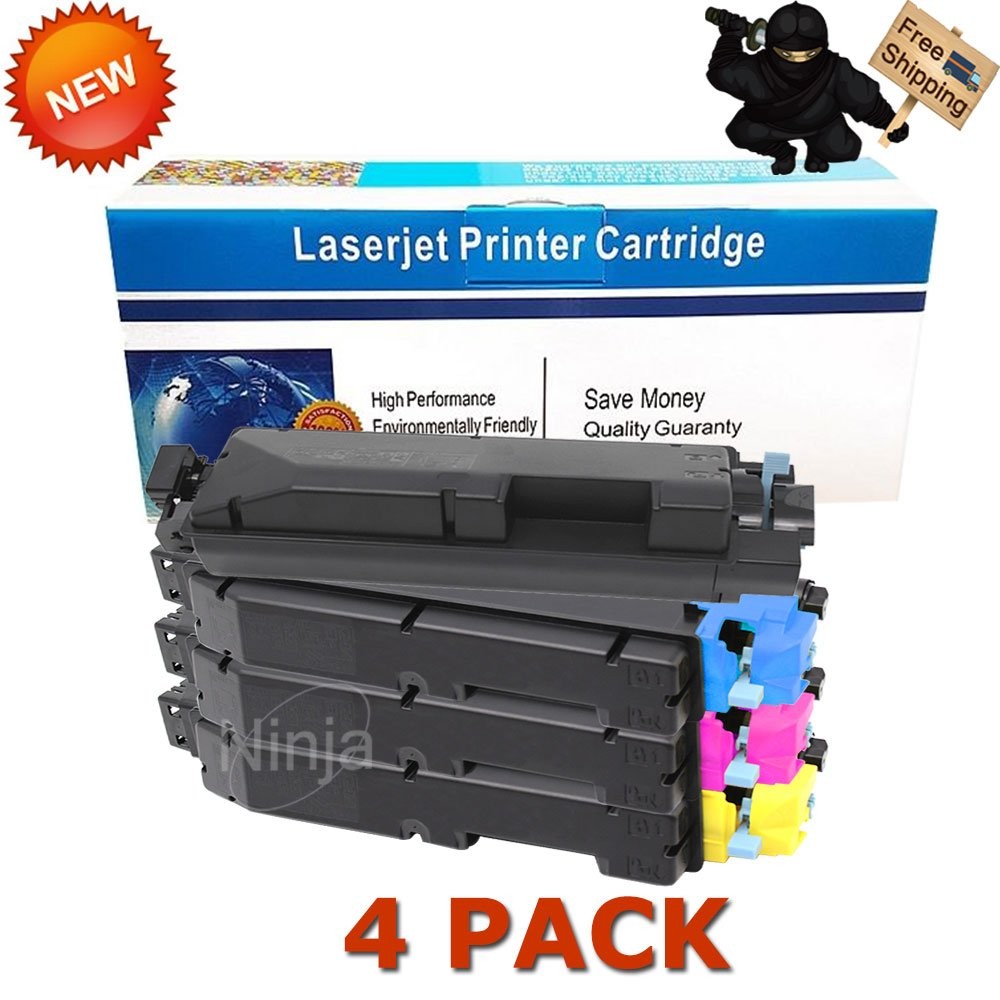 4 Pack Color Toner CMYK TK-5272 For Kyocera Mita P6230CDN M6230CIDN M6630CIDN