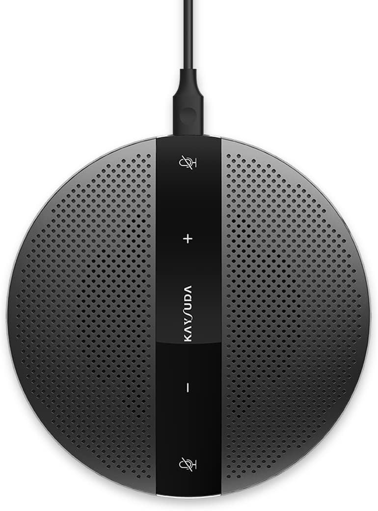 PC Microphone Speaker Business Conference USB Speakerphone Skype Webinar Call
