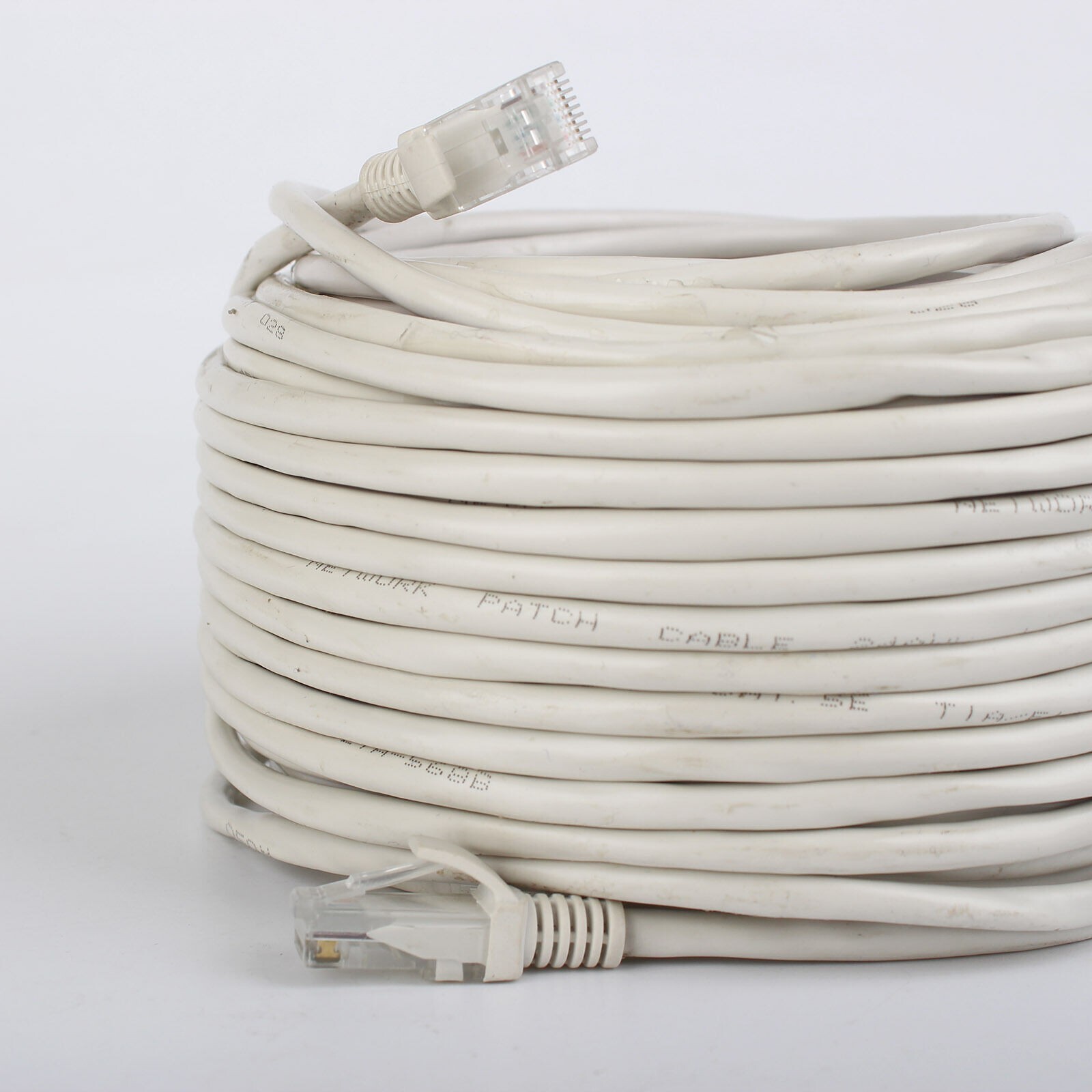 100FT Cat5e Ethernet Cable Outdoor Cat5e UTP High Speed LAN Copper Network Lead