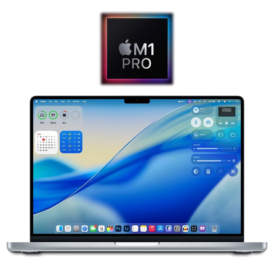 2021 Apple M1 Pro MacBook Pro 14" 3.20GHz/16GB/512GB SSD (Silver) - A2442