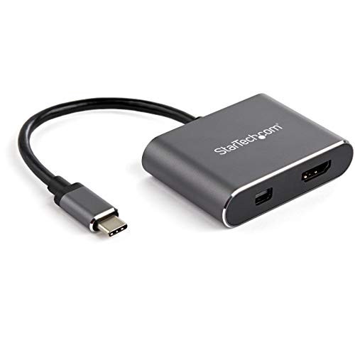StarTech CDP2HDMDP USB-C Multiport Video Adapter 4K 60Hz