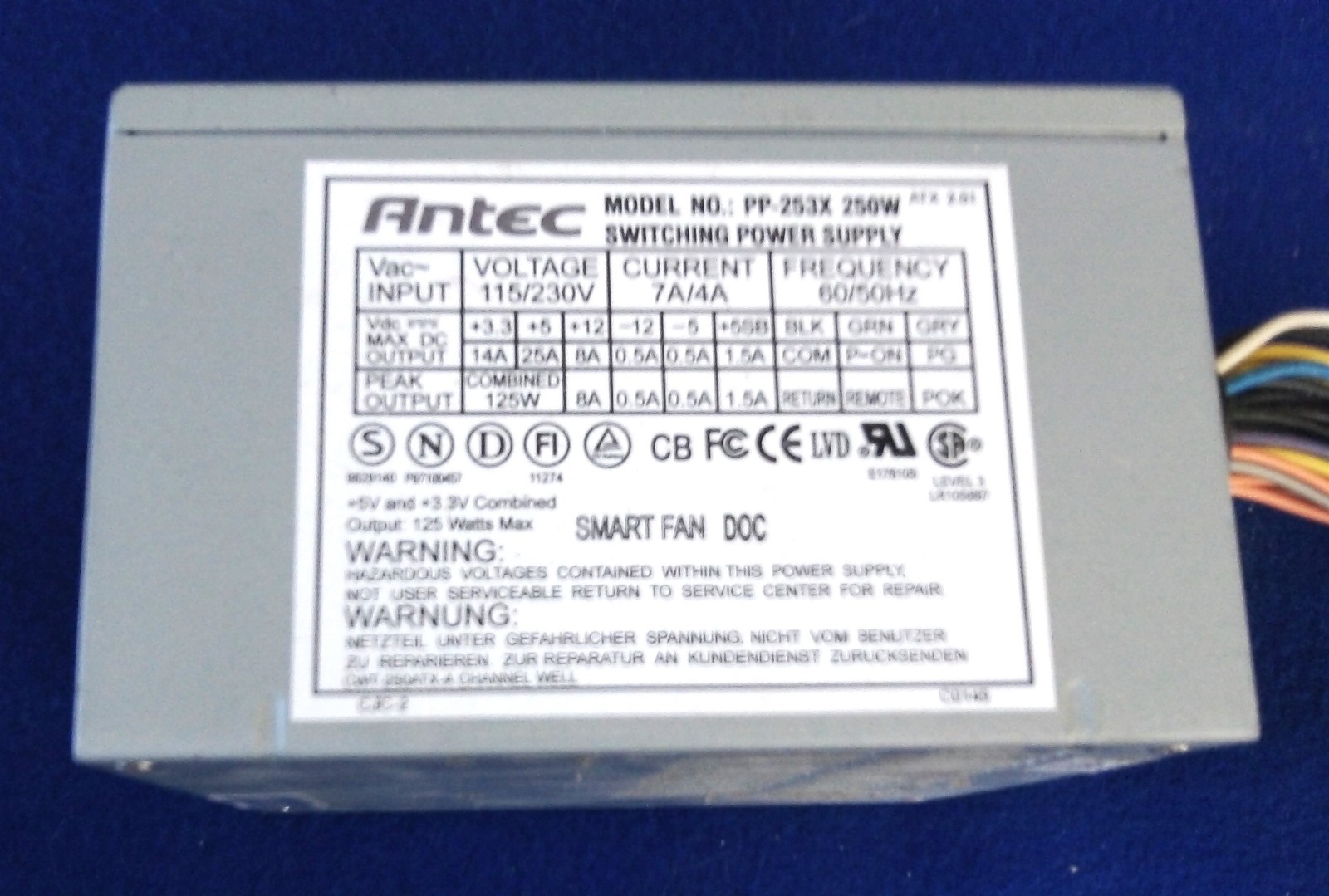 Antec PP-253X 250W ATX Power Supply