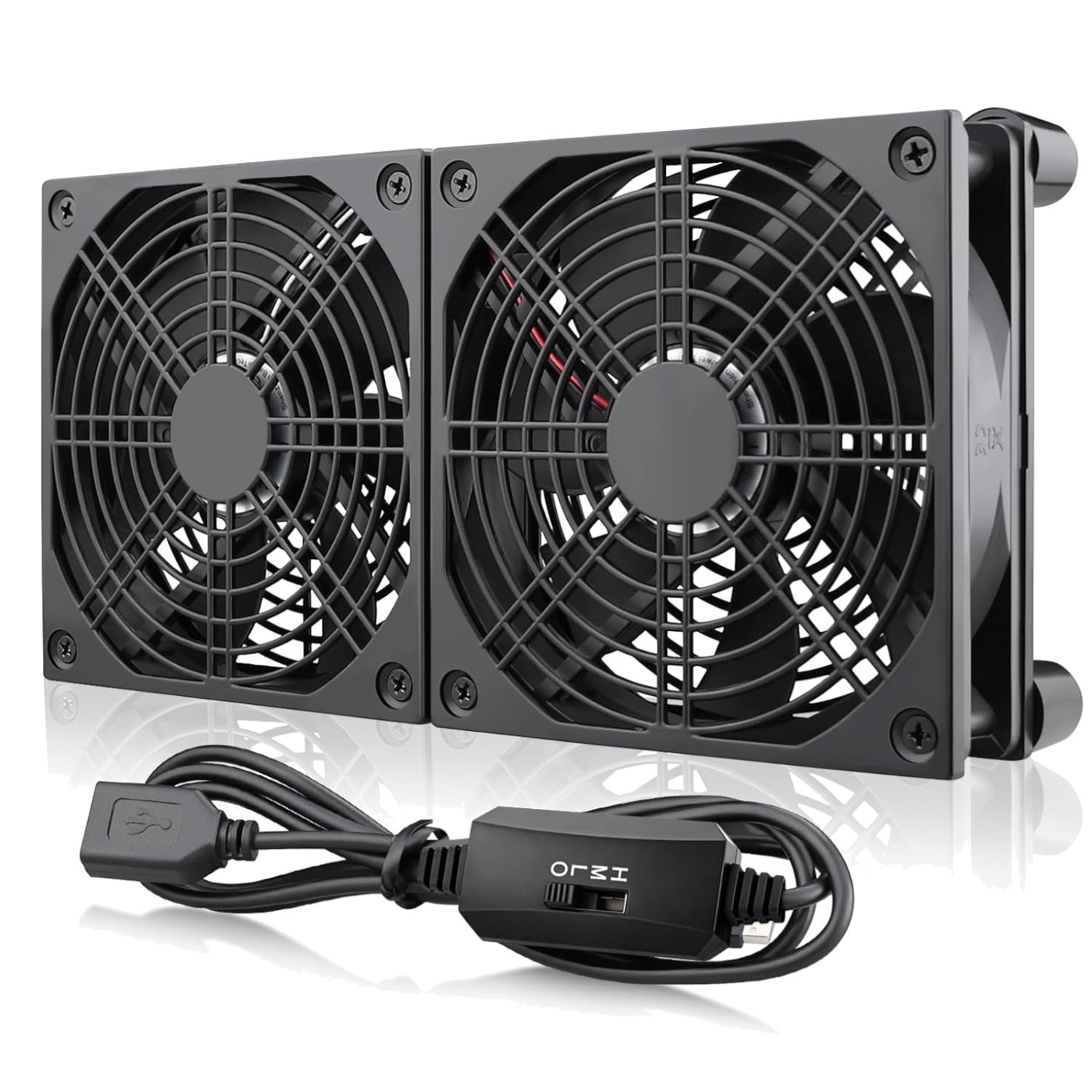240mm Router Cooling Fan for Computer Cooler Small Box 5V USB | USB Powered M...
