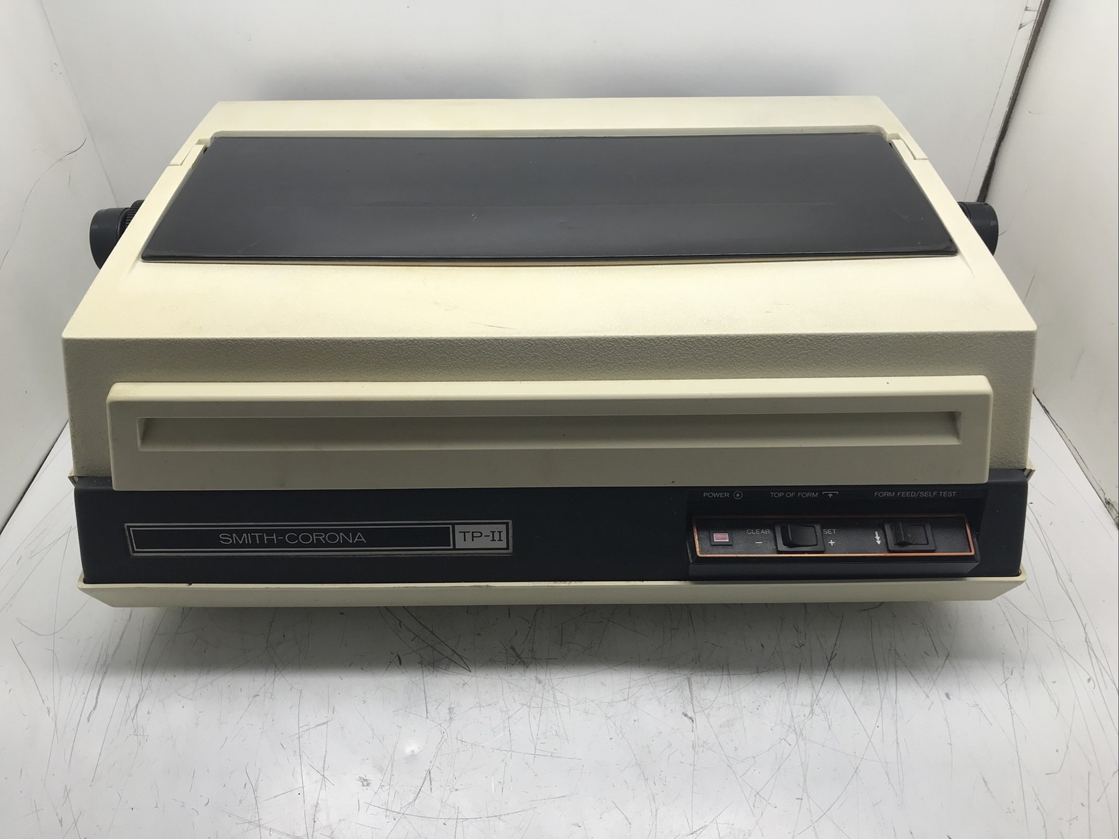 Smith-Corona TP-II Daisy wheel printer 1PTD POWERS ON