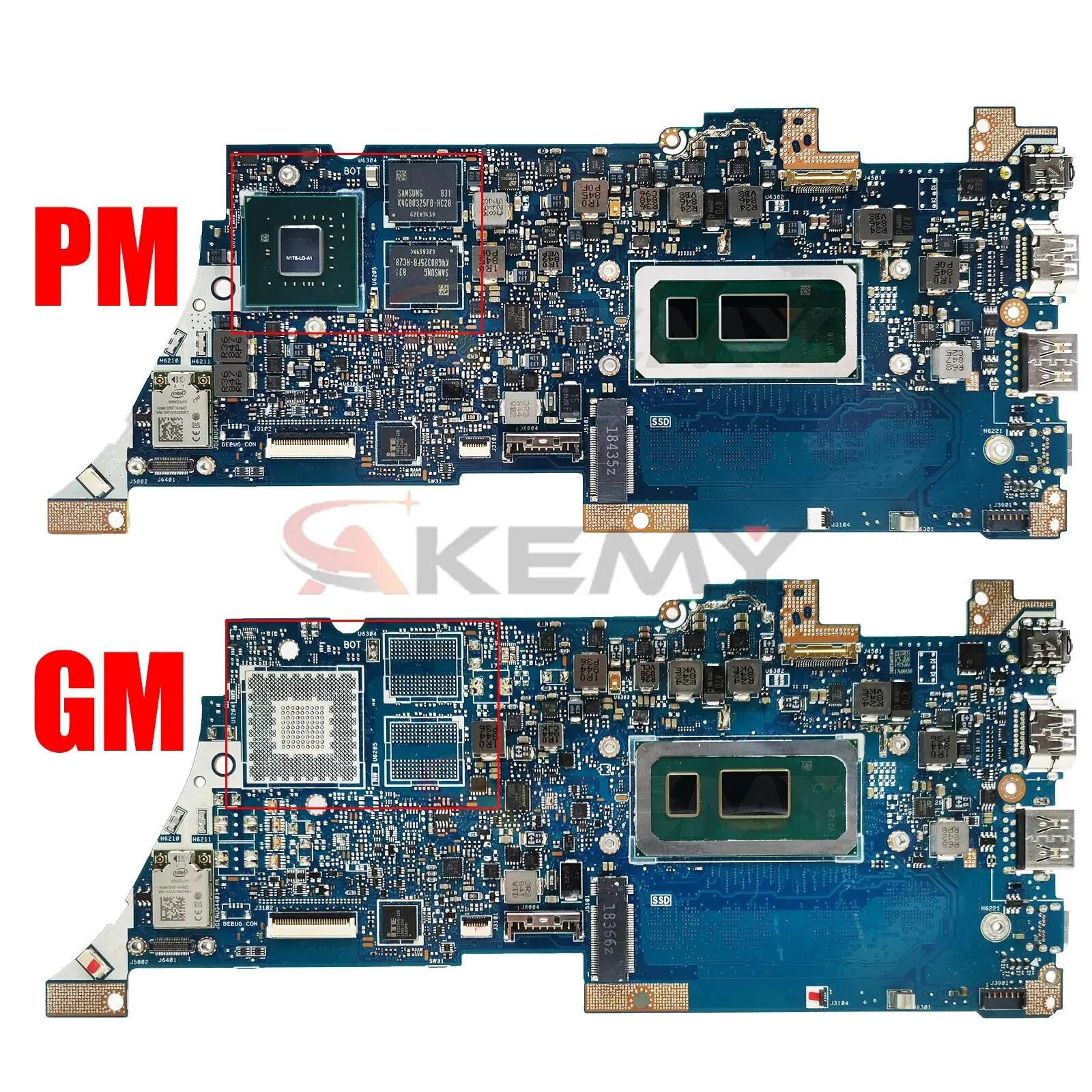 For ASUS UX333F UX333FA UX333FN U3300F motherboard Mainboard i3 i5 i7 CPU