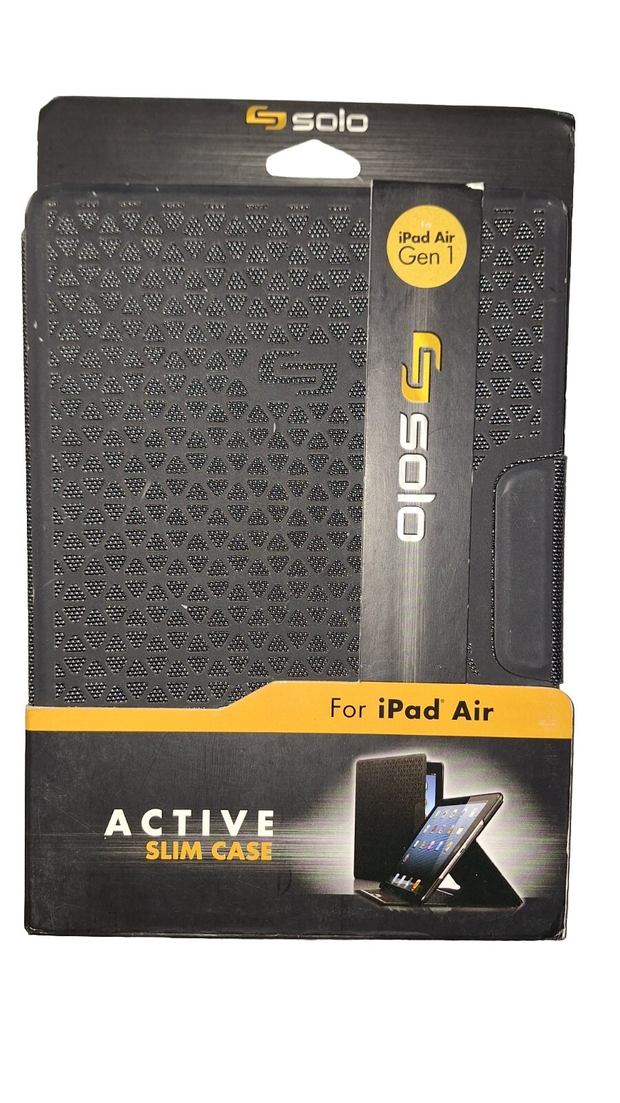 Solo  Reflex Slim Case for iPad® Air Gen 1 Black