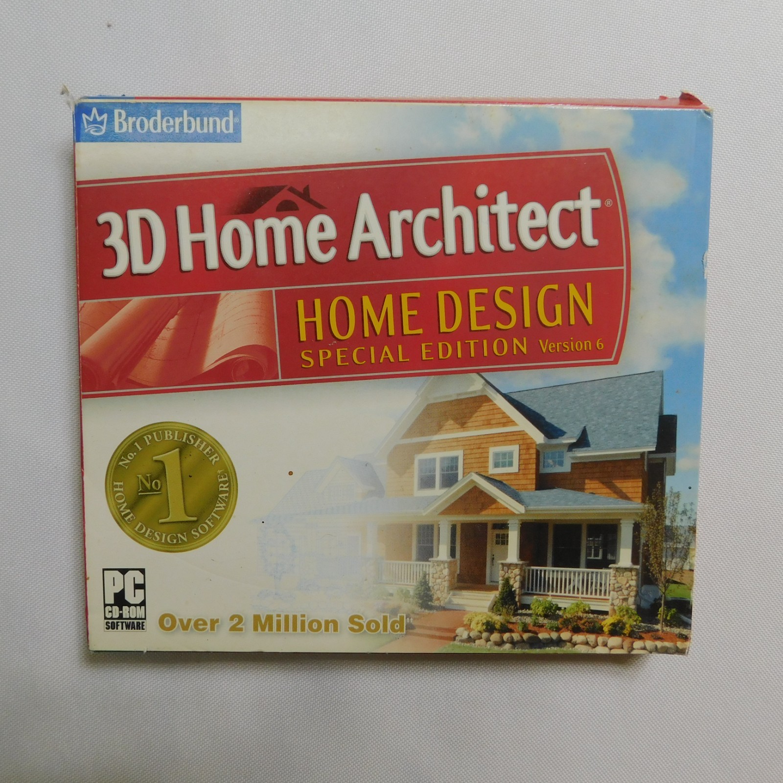Broderbund 3D Home Architect Home Design Special Edition Version 6 PC CD-ROM CIB