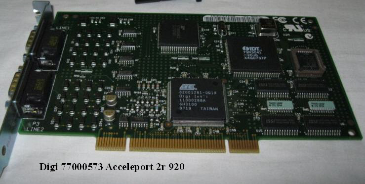 Digi 30003712-02 Acceleport 2r 920 PCI (4 Available) & Warranty