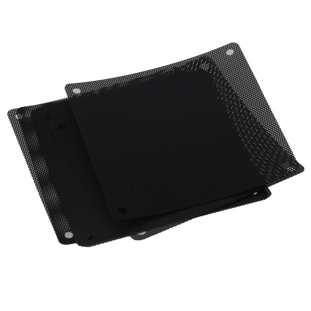 10PCS PVC PC Fan Screen Black Practical Speaker Mesh PC Cooler Gauze 120MM US