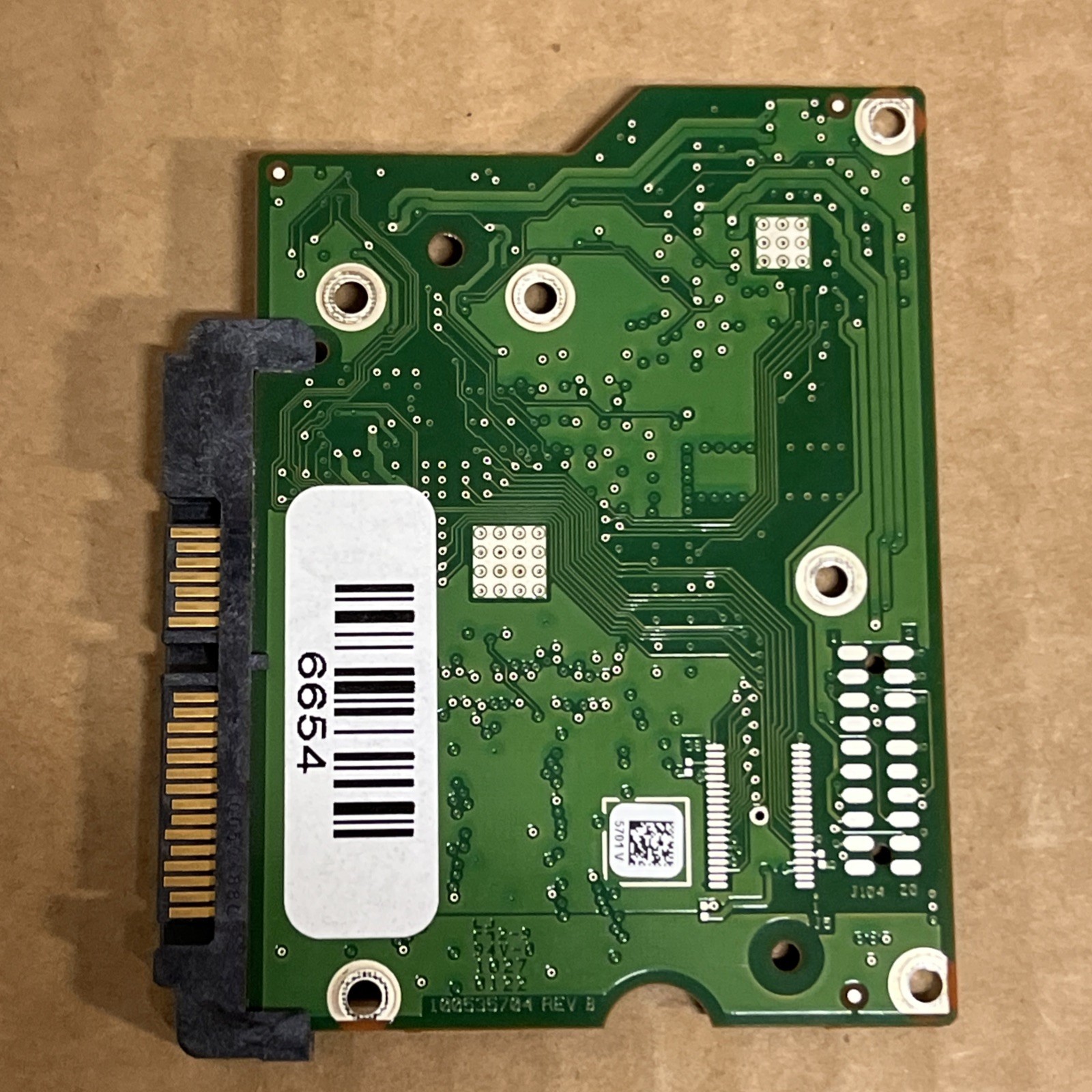 Board number: 100535704 REV B HDD PCB Hard disk board Circuit board Seagate
