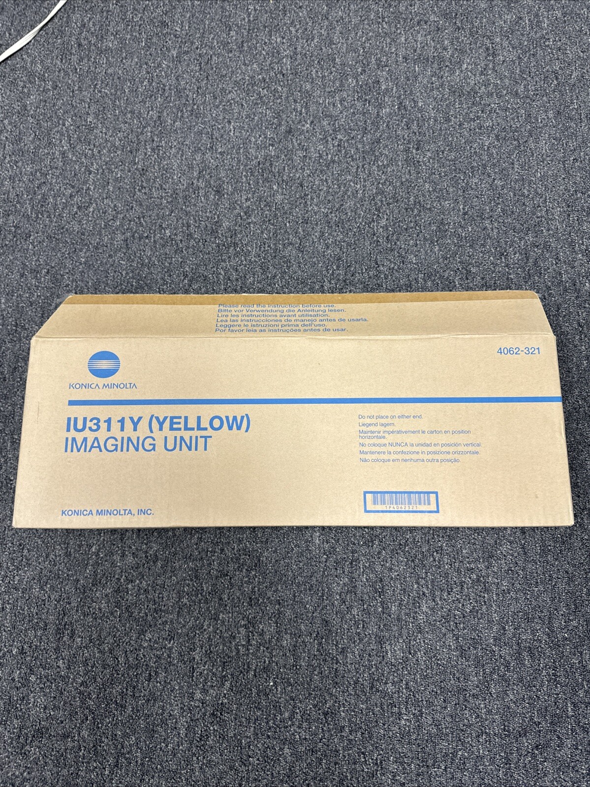 Genuine Konica Minolta IU210Y 4062-301 Yellow Imaging Unit New 