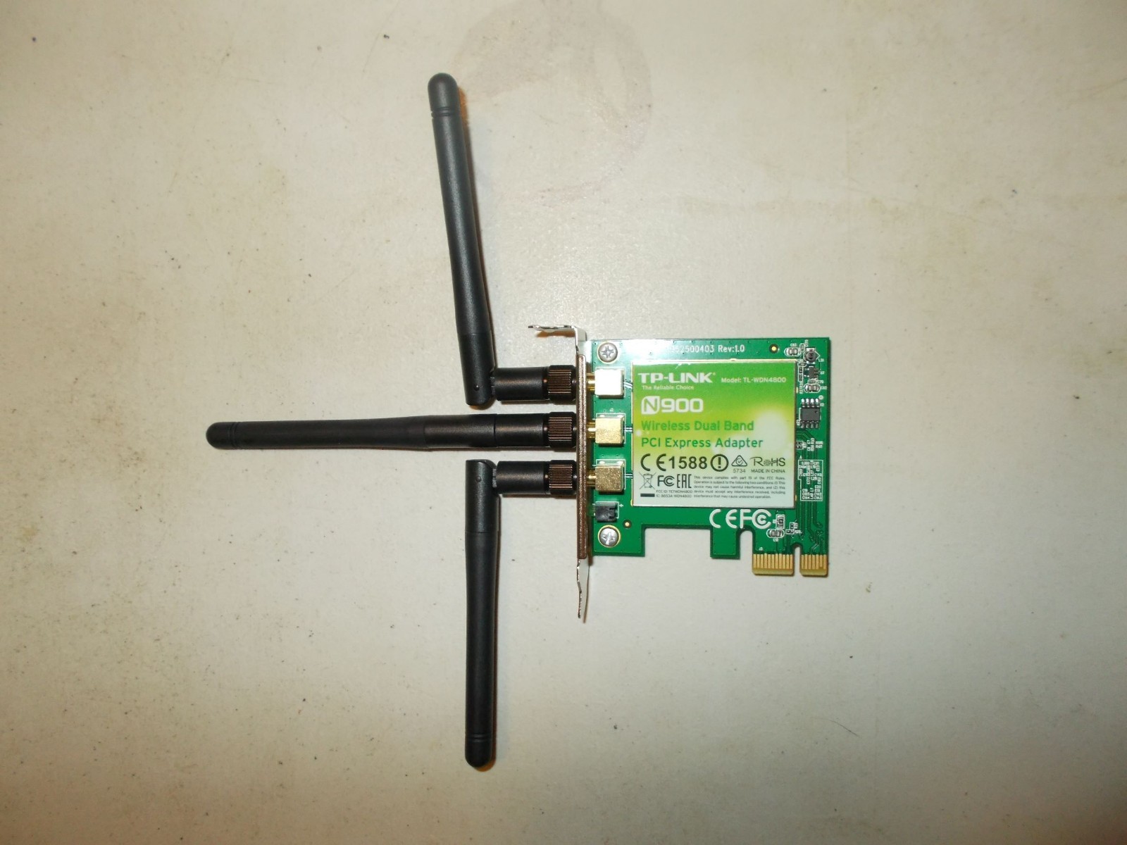 TP-LINK  TL-WDN4800 wireless dual band PCI express adapter N900