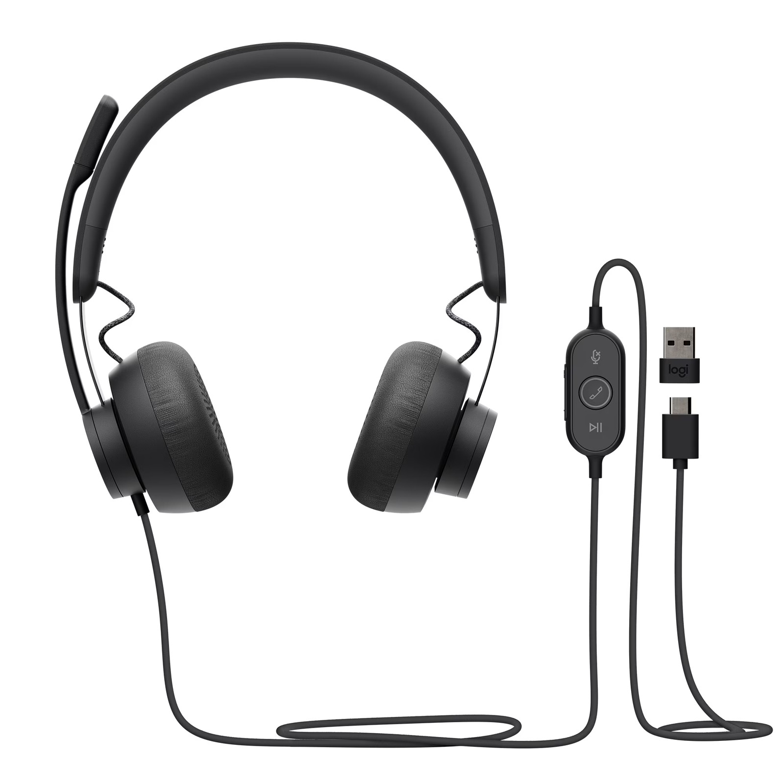 HEADSET-LOGI ZONE 750-GRAPHITE M/N A00100-USB-UC CORDED WO TEAMS  AMAZON