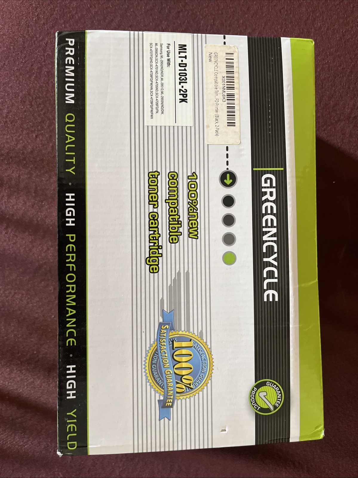 2PK MLT-D101S MLT-D101L Toner Cartridge For Samsung ML-2165W ML-2960 Cartilage ￼