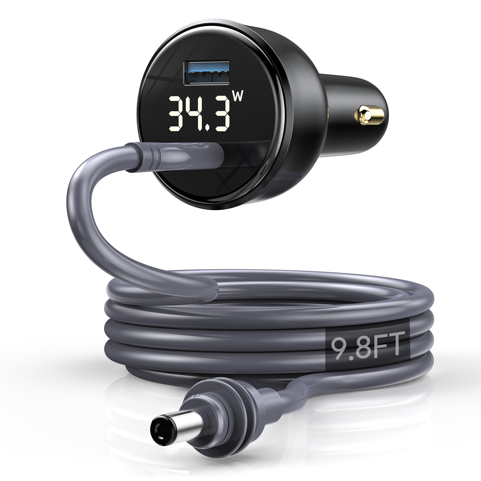 Starlink Mini Car Charger for Mobile RV Yacht with 3M TypeC to DC Cable