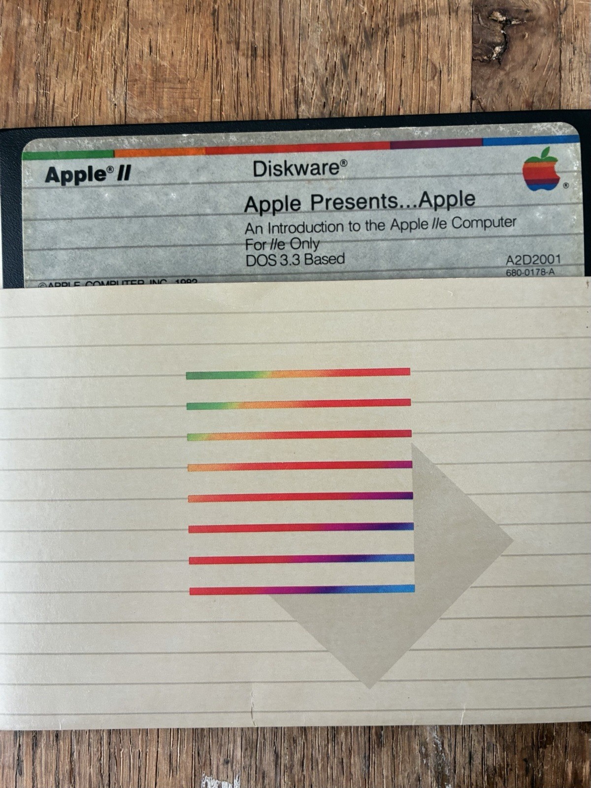 Apple Presents Apple 1982 DOS 5.25  Floppy