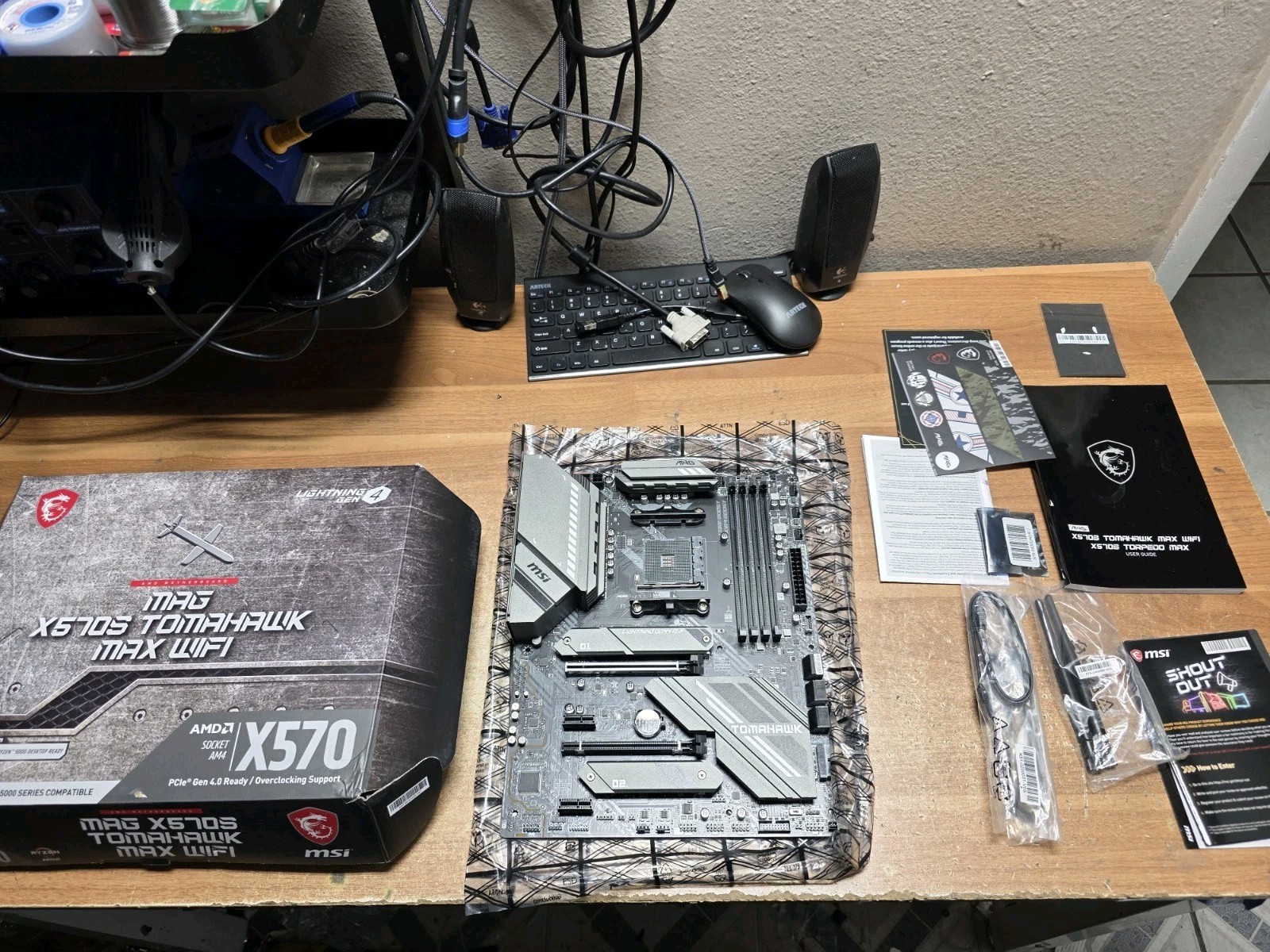 MSI MAG X570S Tomahawk MAX WiFi AMD AM4 DDR4 Motherboard