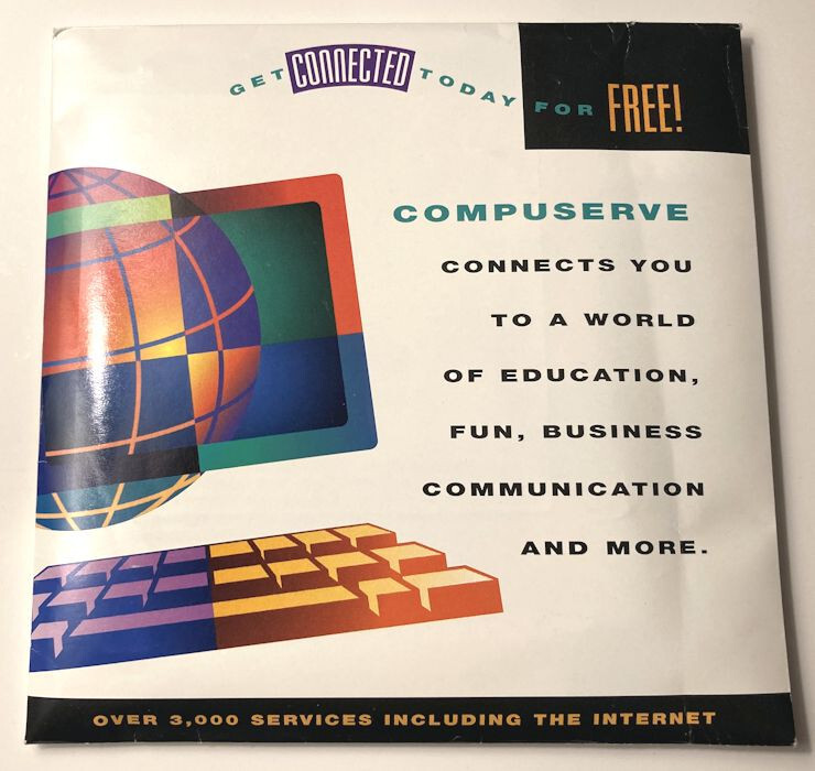 CompuServe WinCIM Ver. 2.0.1 Information Manager Windows 95 Vintage Floppy Disk