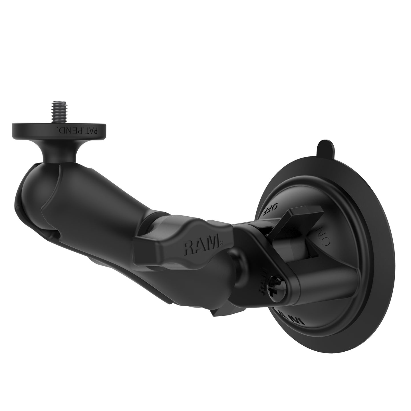 RAM-B-224-1-A-366U  RAM Twist-Lock Suction Cup Mount with 1/4"-20...
