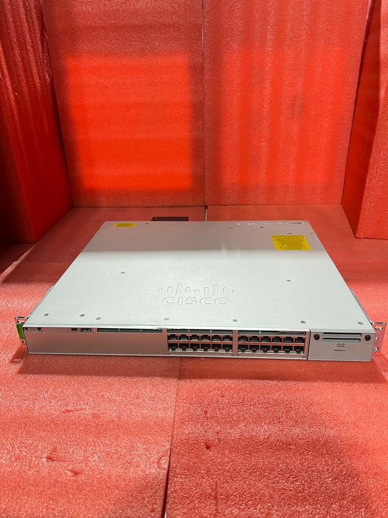 Cisco C9300-24T-E V01 Catalyst Switch PWR-C1-1100WAC