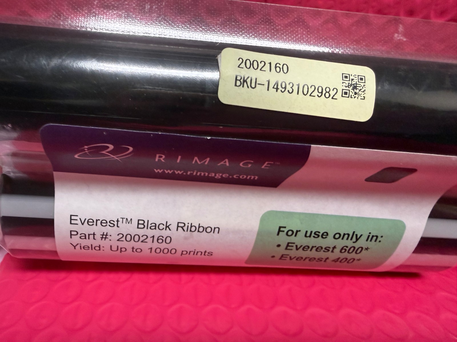 Rimage 2002160 Everest Black Ribbon