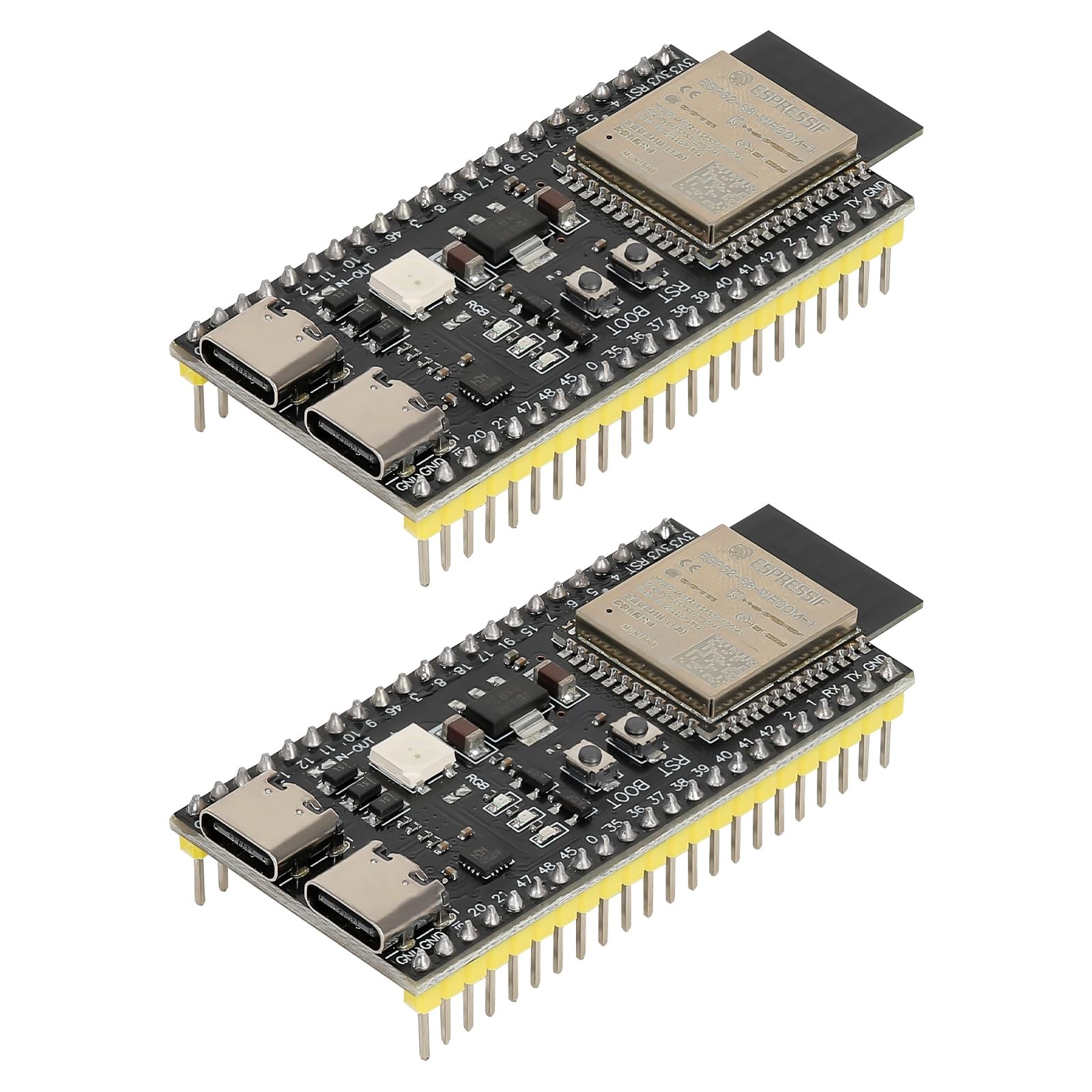 2 PCS ESP32 S3 Development Board ESP32S3DevKitC1N16R8 MCU Module Hardware
