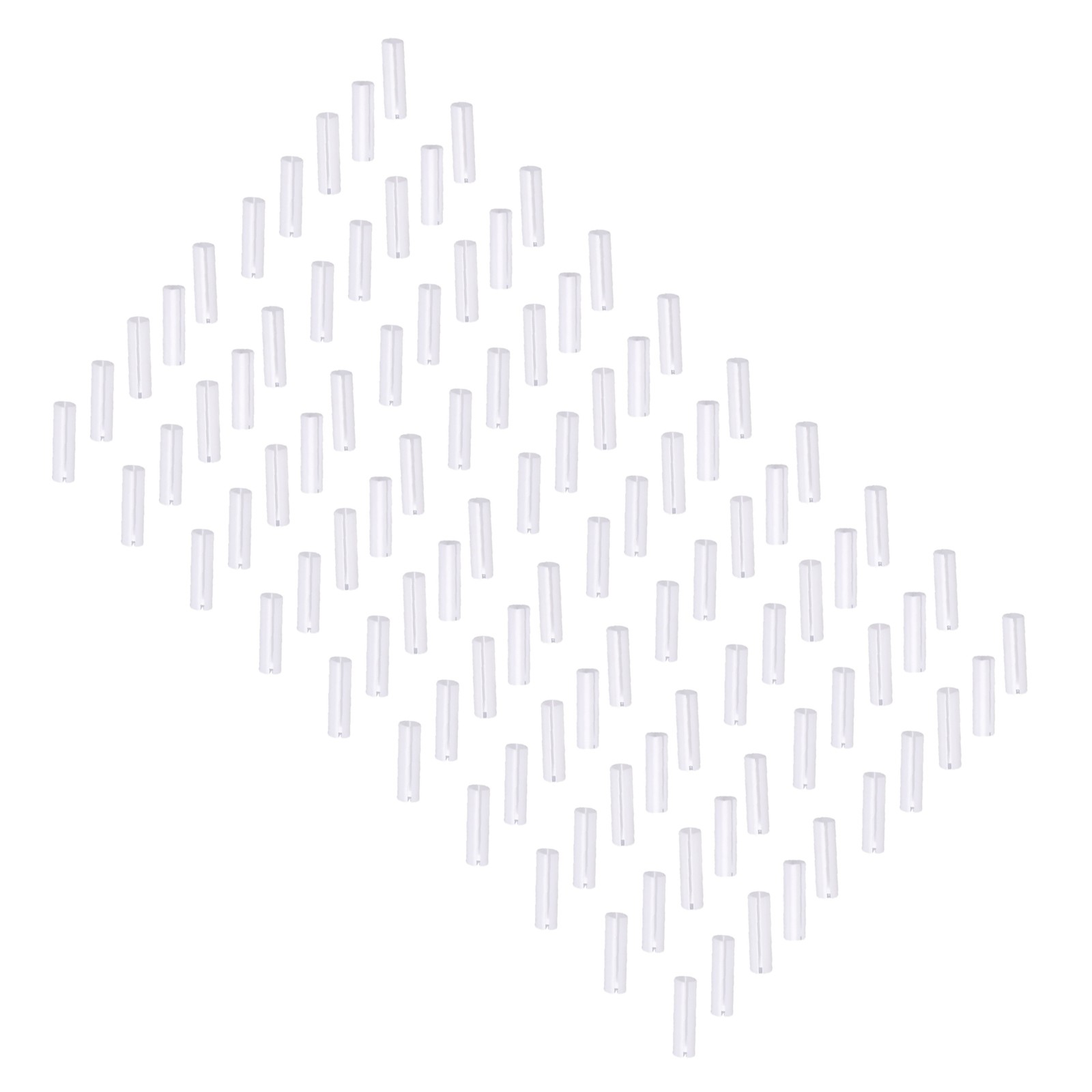 100Pcs Ceramic Sleeve ST/FC Universal Fiber Optical Adapter Port Interface v