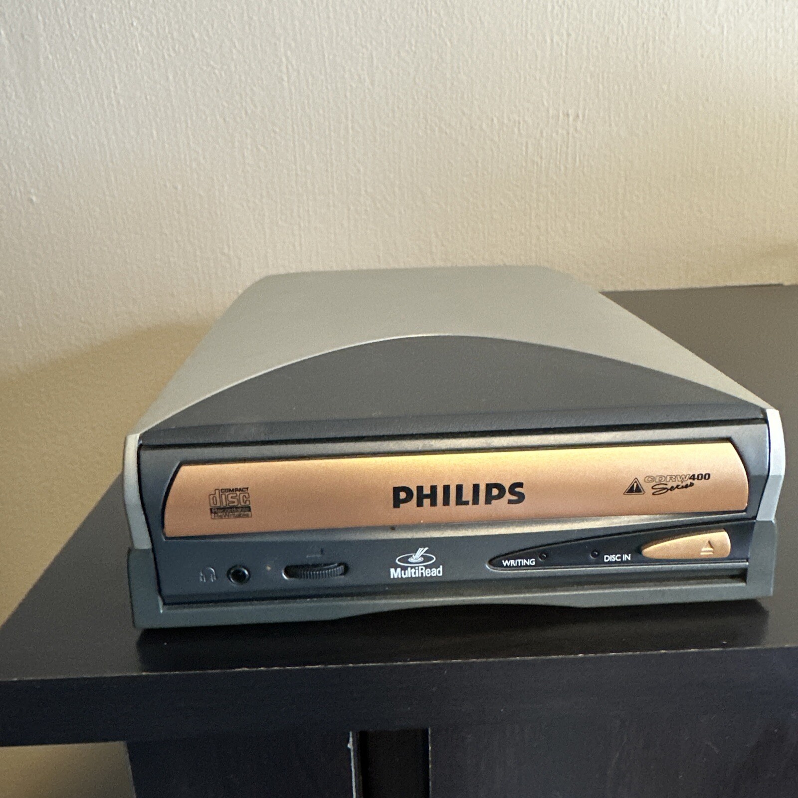 Philips External IDE CD-Rewriter CDRW400 Series 4X write and rewrite Parts