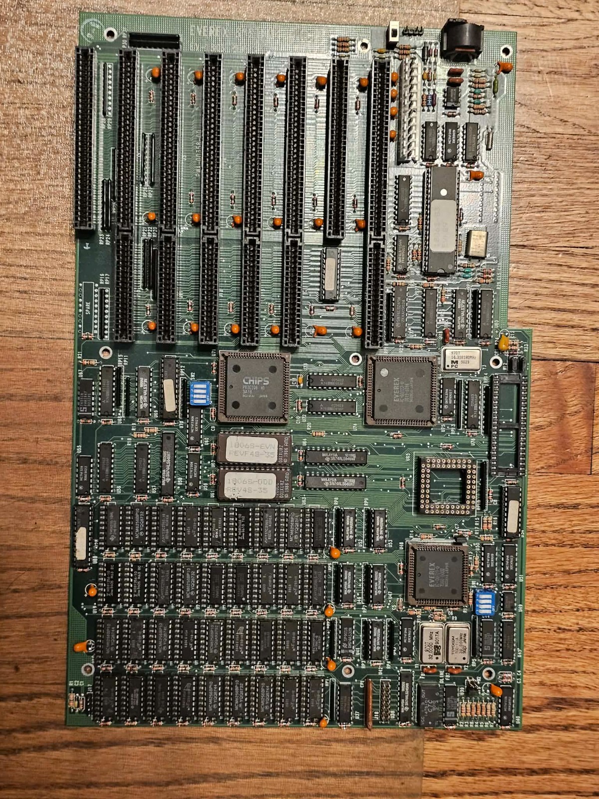 Vintage Retro Gaming - RARE NOS Everex STEP 286 EV-1806 Motherboard Socketed ram