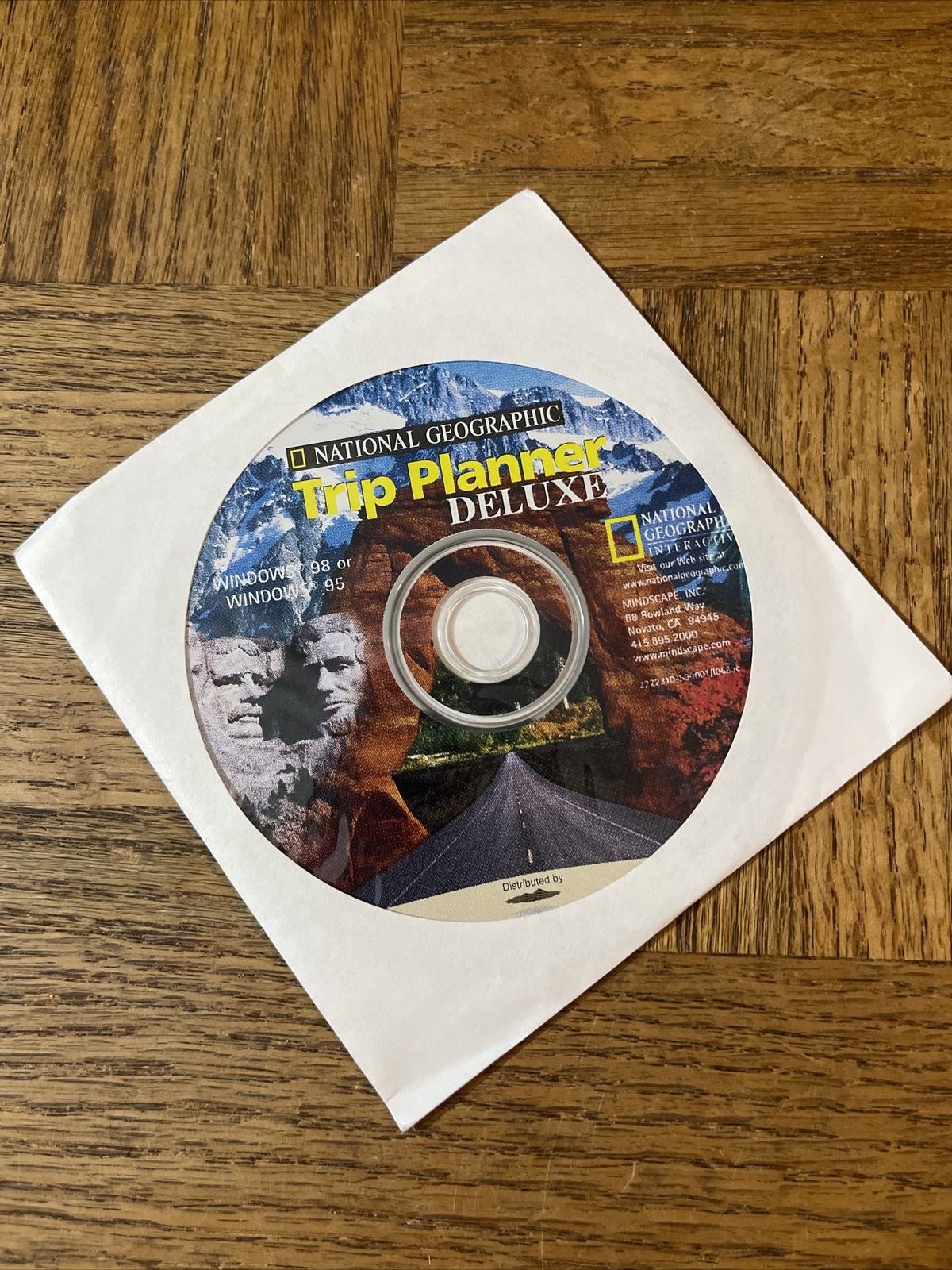 National Geographic Trip Planner PC Software