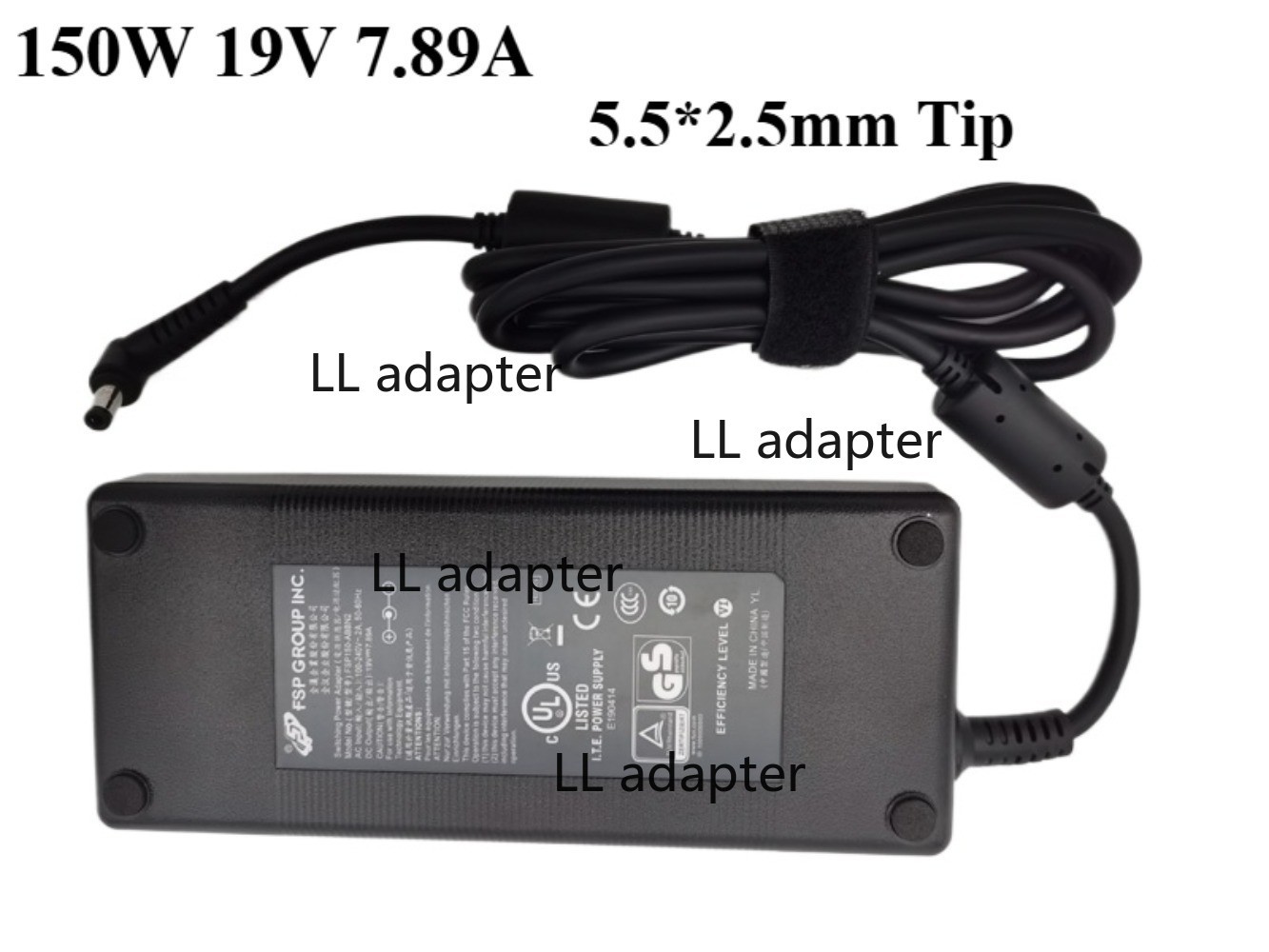 Original FSP 19V 7.89A 150W Adapter FSP150-ABBN2 Power Supply 5.5x2.5mm Charger