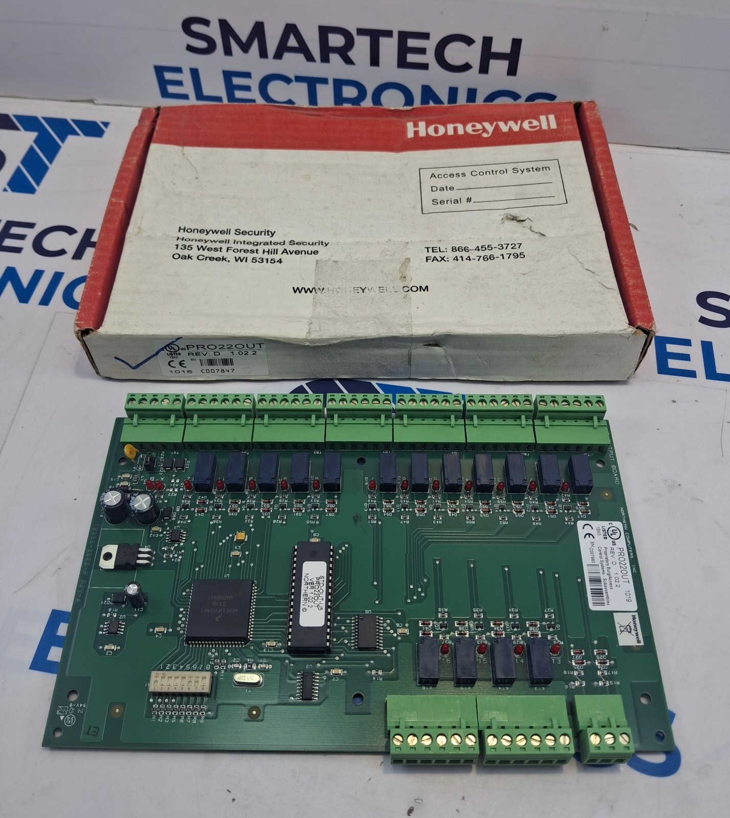 HONEYWELL PRO22OUT 16 Relay Output Module